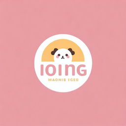 Create a cute clothing logo featuring playful and charming elements