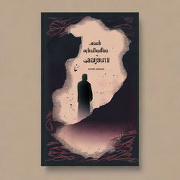 Design a book cover for a book entitled 'قوى الرعب: دراسة عن الدناءة' with the translator 'د