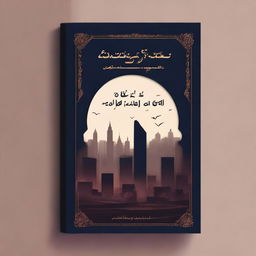 Design a book cover for a book entitled 'قوى الرعب: دراسة عن الدناءة' with the translator 'د