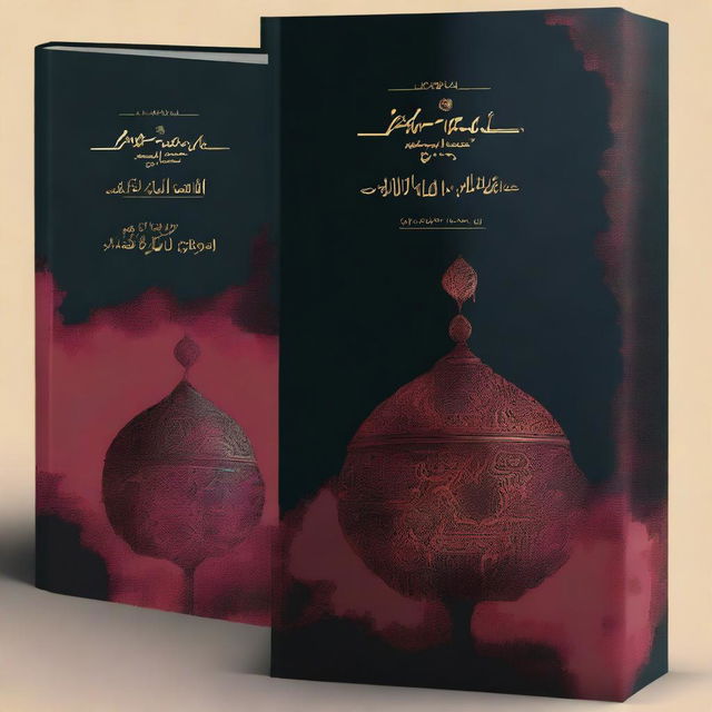 Design a book cover for a book entitled 'قوى الرعب: دراسة عن الدناءة' with the translator 'د