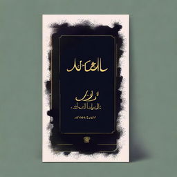 Design a book cover for a book entitled 'قوى الرعب: دراسة عن الدناءة' with the translator 'د