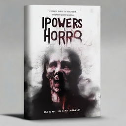 Design a book cover for a book entitled 'Powers of Horror' with the translator 'Dr