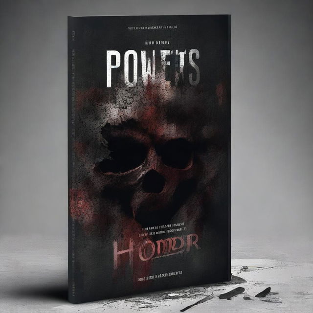 Design a book cover for a book entitled 'Powers of Horror' with the translator 'Dr