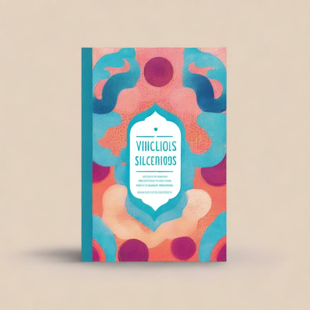 A book cover design for a book titled 'Vinculos Silenciosos' about helping parents support their children in overcoming anxiety and depression without the need for medication or therapy