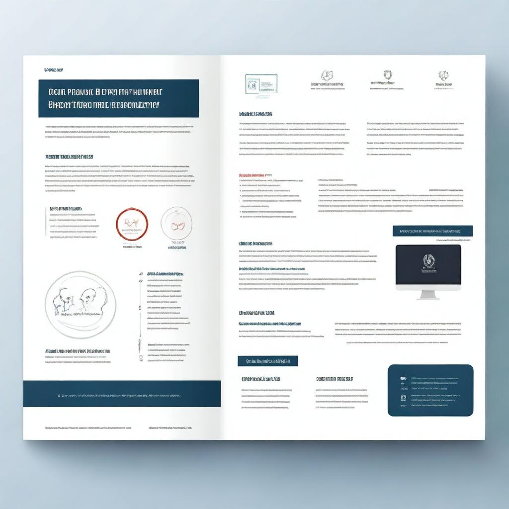 Create a front page design for a presentation