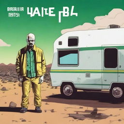 Create a rap cover album inspired by the series Breaking Bad