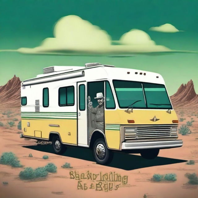 Create a rap cover album inspired by the series Breaking Bad