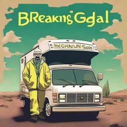 Create a rap cover album inspired by the series Breaking Bad