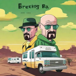 Create a rap cover album inspired by the series Breaking Bad