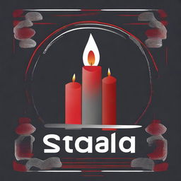 A graphic design featuring a red 'Karazila' heading on a dark gray background