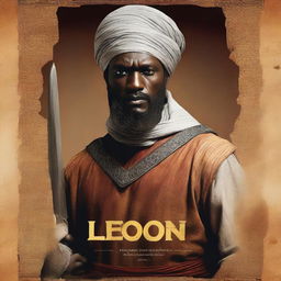 Create a film poster for a movie titled 'Leon Africanus', set in the 15th century