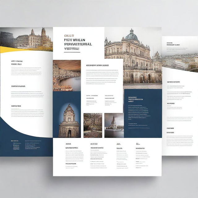 Create a detailed and visually appealing cover page