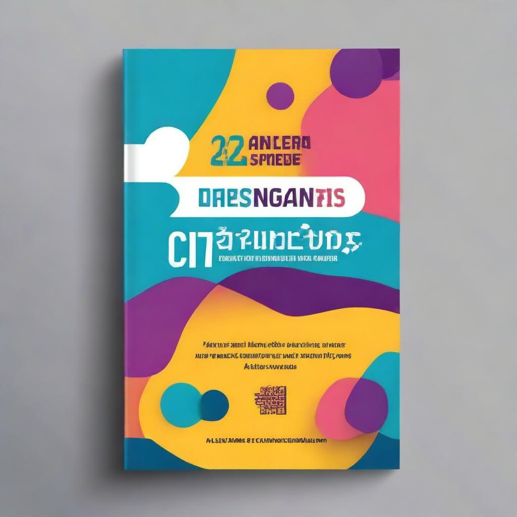 Create a modern and attractive digital cover for an ebook titled '27 Mensagens Inspiradas para Pequenos Grupos'