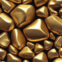 Aurium is an ore that boasts a radiant golden color with a luminous sheen, exuding a sense of luxury and power