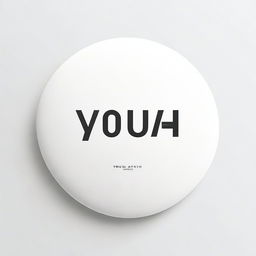 A minimalist design featuring a white background with the text 'YOUA' prominently displayed in the center