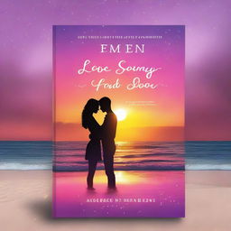 An eye-catching book cover for a beautiful romantic love story