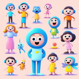 Immerse yourself in Idyllic's remarkable collection of AI-generated cartoon character images
