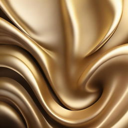 Create an abstract image dominated by golden hues