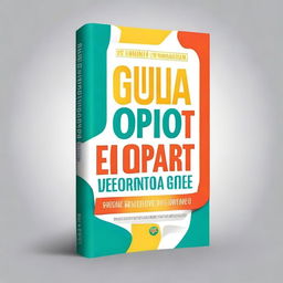 Create a vibrant and engaging book cover titled 'Guia Completo para Falar com Confiança e Impacto'