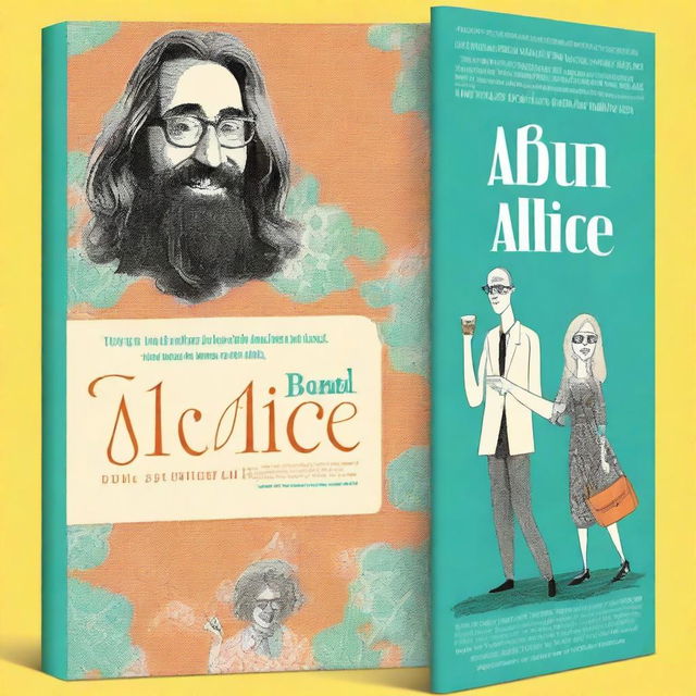 Create a book cover for a book on anti-design patterns titled 'Bob and Alice'