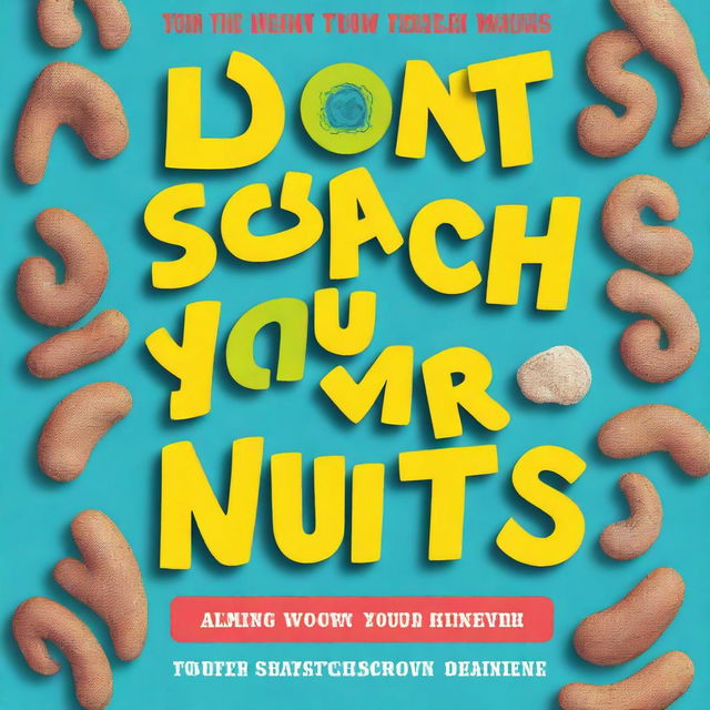 Create a book cover for the book titled 'Don't Scratch Your Nuts: Lessons to Overcome Procrastination' written by Sam Gardner