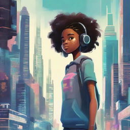 Design a captivating teenage book cover that explores the world of artificial intelligence and computers