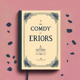 Create a book cover for 'The Comedy of Errors' by William Shakespeare