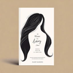 A book cover featuring a stylish hair product