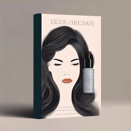 A book cover featuring a stylish hair product