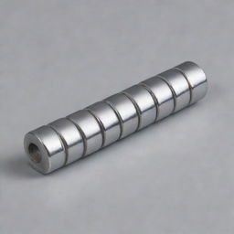 A large eraser studded with shiny metal ball bearings