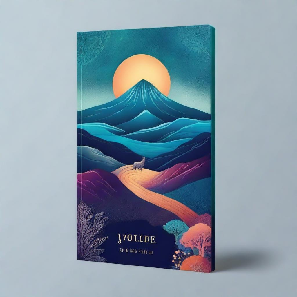 Create a captivating book cover with an intriguing design that draws readers in