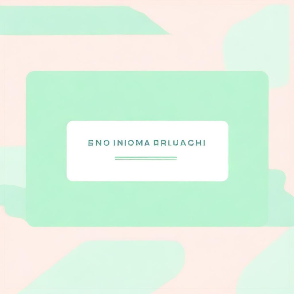 A pastel-colored background with the sentence 'no image available' written in a simple, elegant font