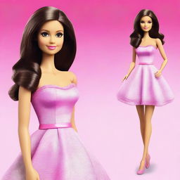 Create a Barbie doll inspired by Nina Dobrev