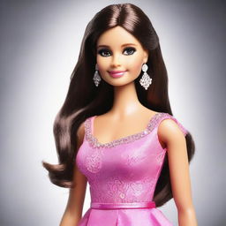 Create a Barbie doll inspired by Nina Dobrev