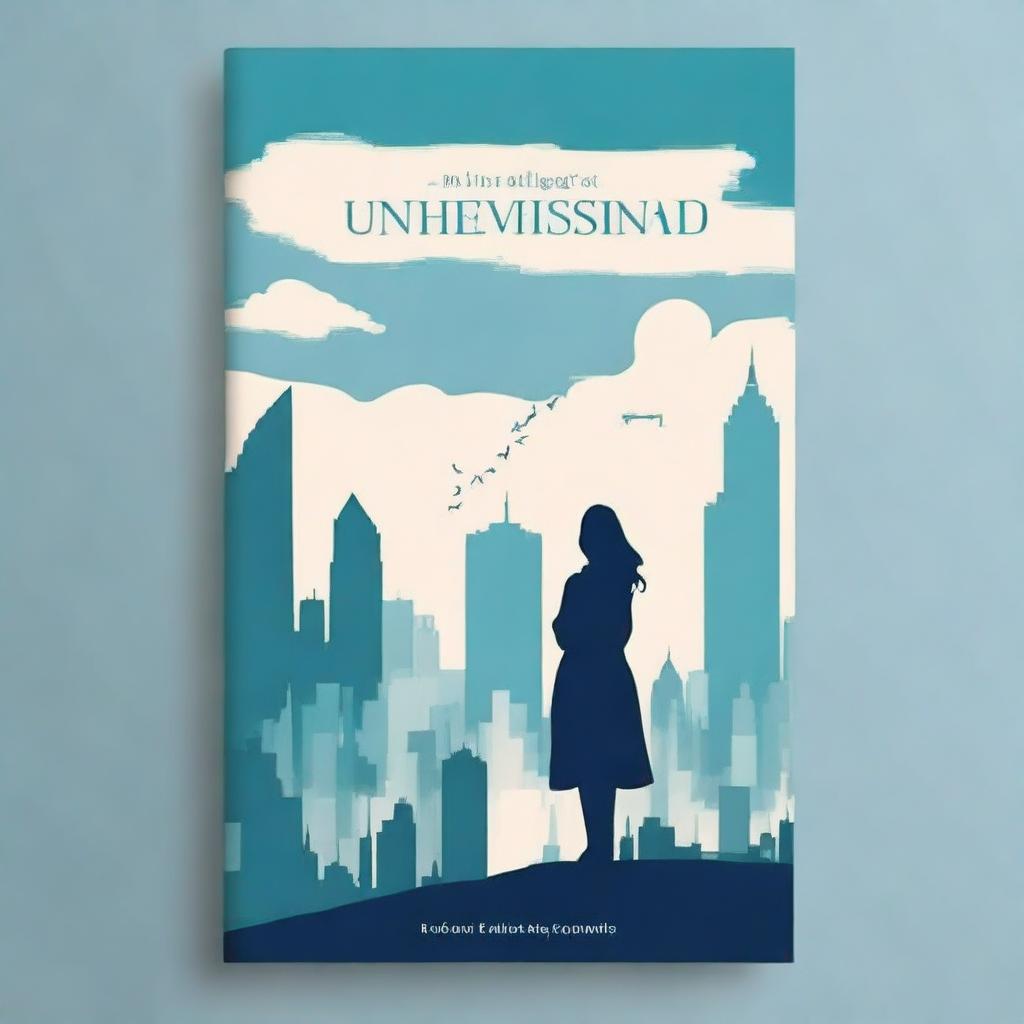 Create a book cover featuring a woman recovering from the effects of a difficult childhood in the north of England