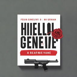 Create a book cover for 'Hello Geneviève' by Farhan T