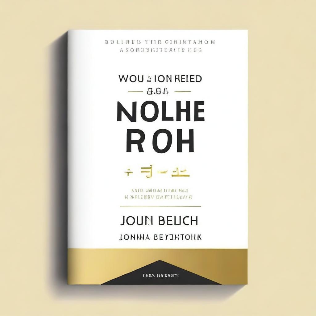 Create a book cover for a book titled 'You don't need a Job: how to live like the new rich'