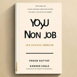 Create a book cover for a book titled 'You don't need a Job: how to live like the new rich'