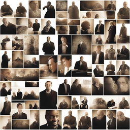 Create a poster collage for the favorite movie 'The Intouchables' (2011)