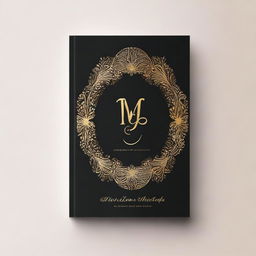 Design a classy book cover related to manifesting wealth