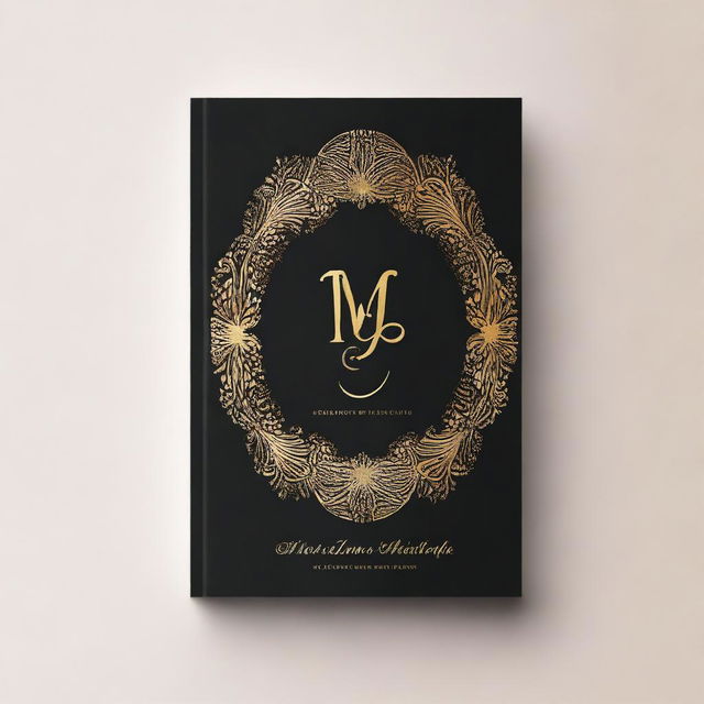 Design a classy book cover related to manifesting wealth