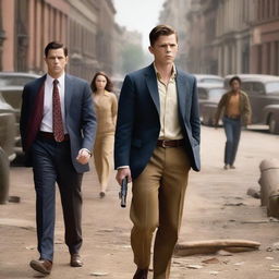 In the second movie, 'Empire Unleashed,' Alex, a 16-year-old with dark blonde hair, is now a fugitive expanding his trafficking empire while evading a new, highly skilled task force led by Agent Carter