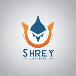 A creative and unique logo with the name 'shreky.cro'. The design should incorporate appealing visual elements and emphasize the name prominently.