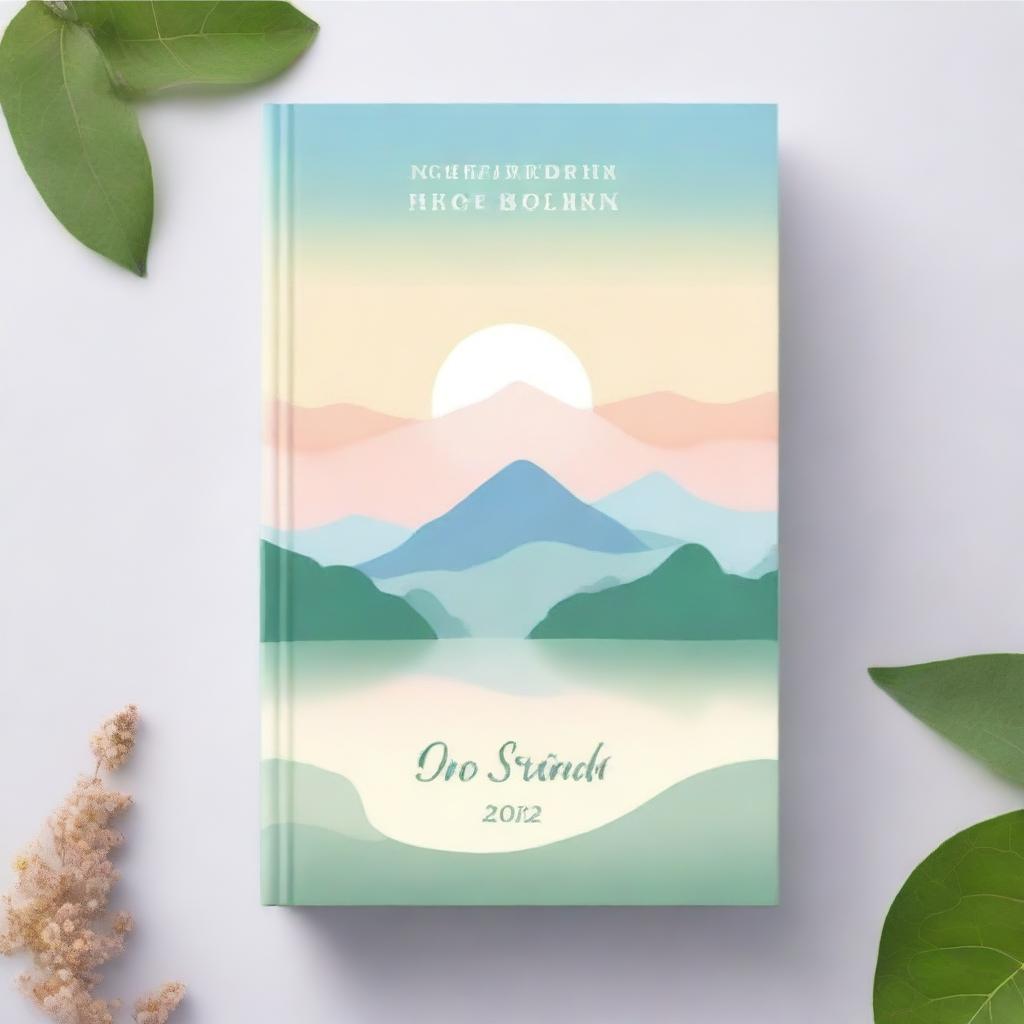 A self-help book cover featuring a serene landscape with a rising sun, symbolizing new beginnings