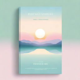 A self-help book cover featuring a serene landscape with a rising sun, symbolizing new beginnings