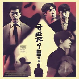 A detailed movie poster for the film 'Parasite'