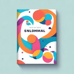 Design an e-book cover for a self-development book using abstract and symbolic images