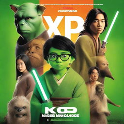Create a movie cover for a film titled 'XP'