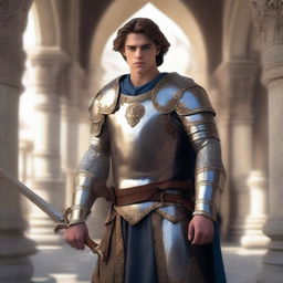 A 16-year-old nobleman named Alex III who is also a barbarian