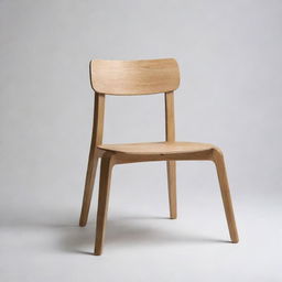 Generate an image of a unique chair designed without any legs.